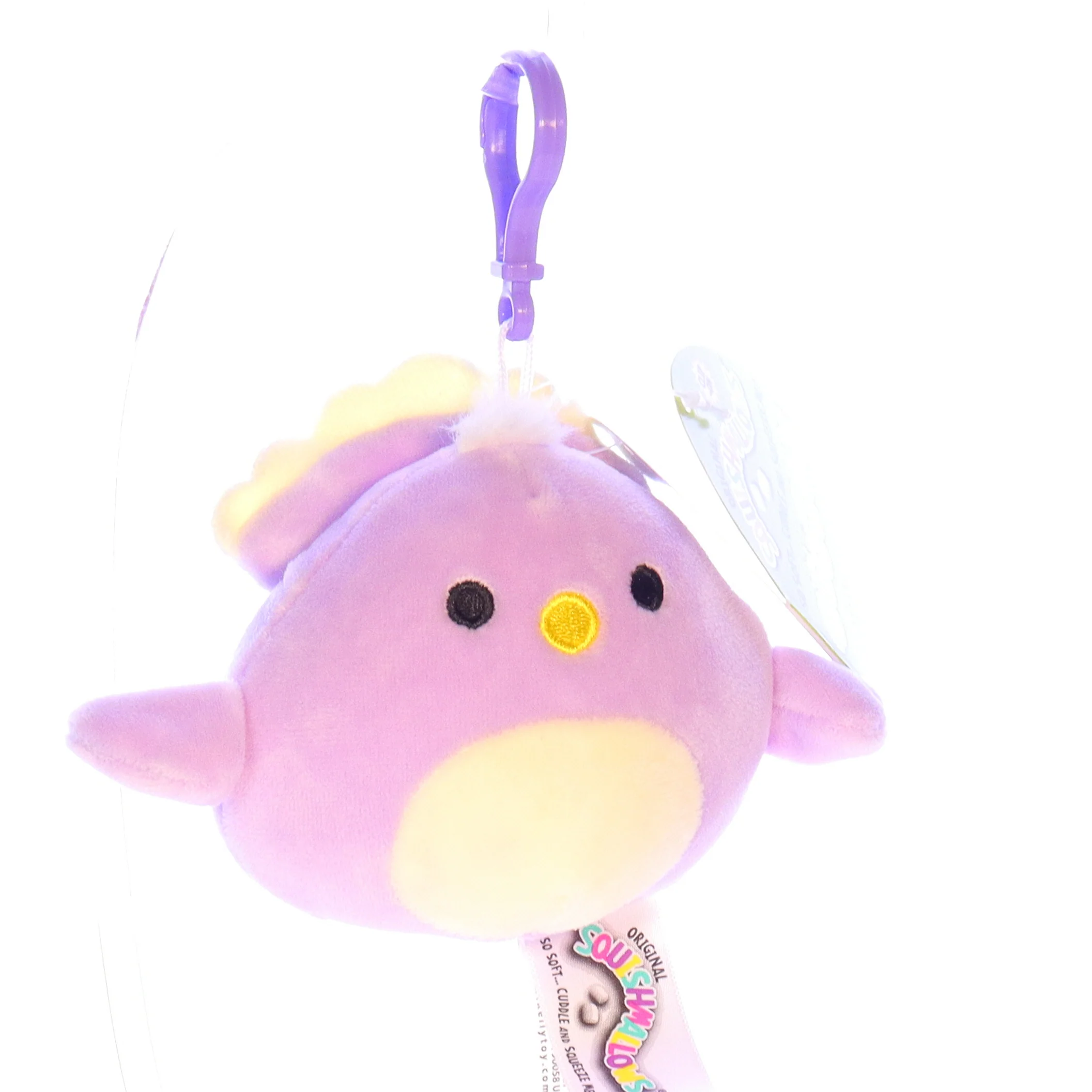Squishmallows Plush Peacock Stuffed Animal 734689562084 Elina 2020 3.5" - Image 8