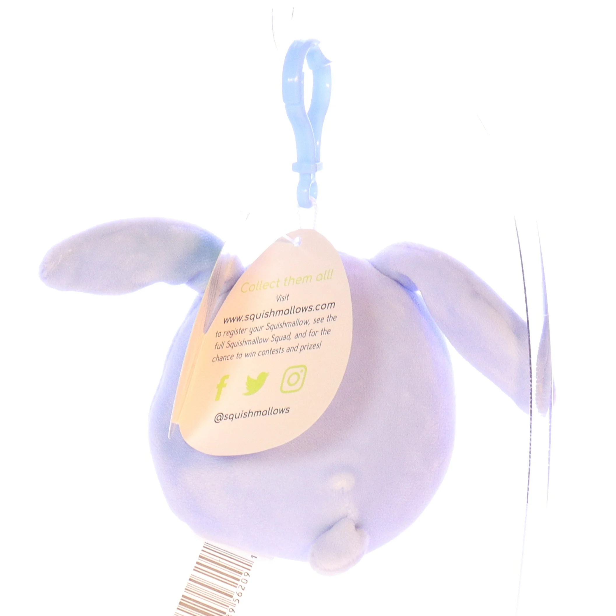 Squishmallows Plush Bunny Stuffed Animal 734689562091 Sebastian 2020 3.5" - Image 5