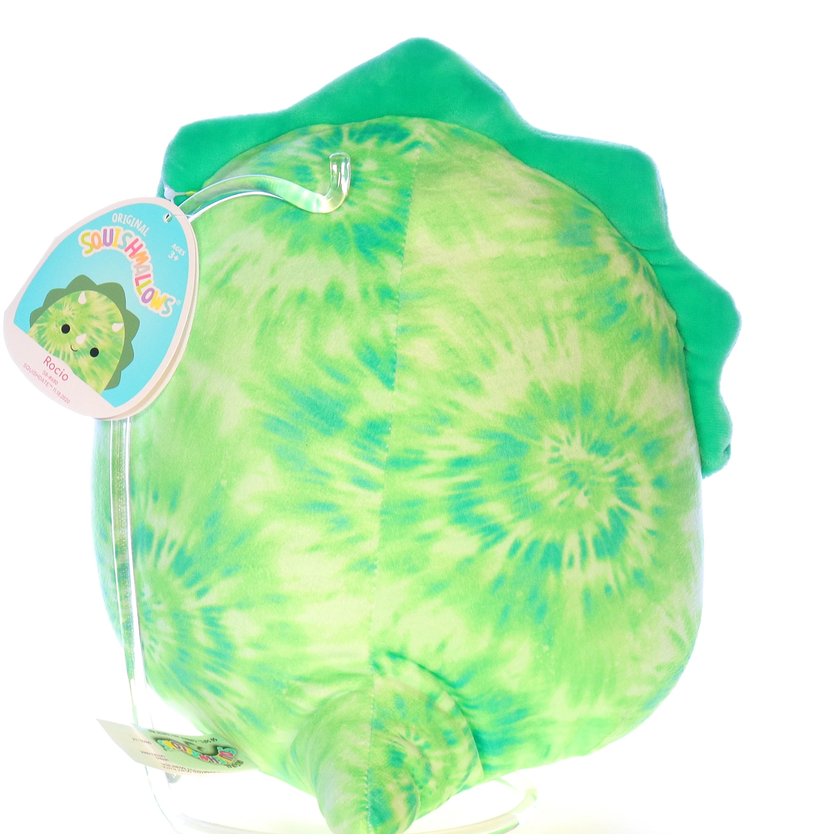Squishmallows Plush Dinosaur Stuffed Animal Q042 Rocio Plush 2021 8" - Image 5