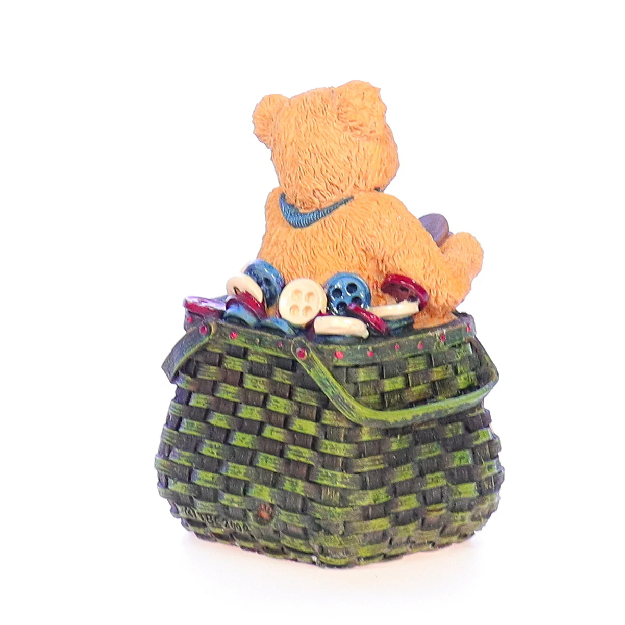 The Bearstone Collection Vintage Resin Spring Figurine 10001 Flora 2004 2.75" - Image 6