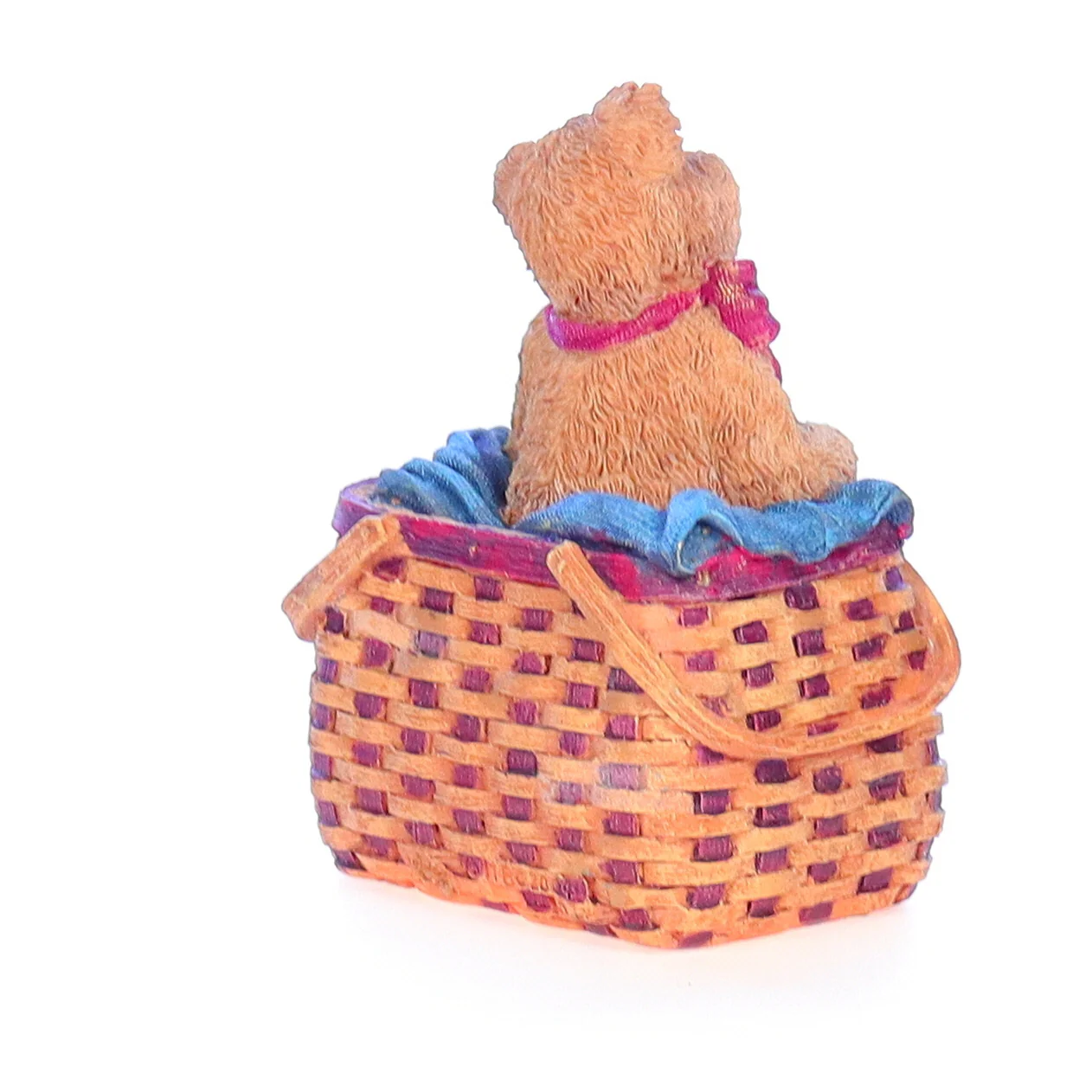 The Bearstone Collection Vintage Resin Friendship Figurine 10008 Weaver 2004 - Image 6