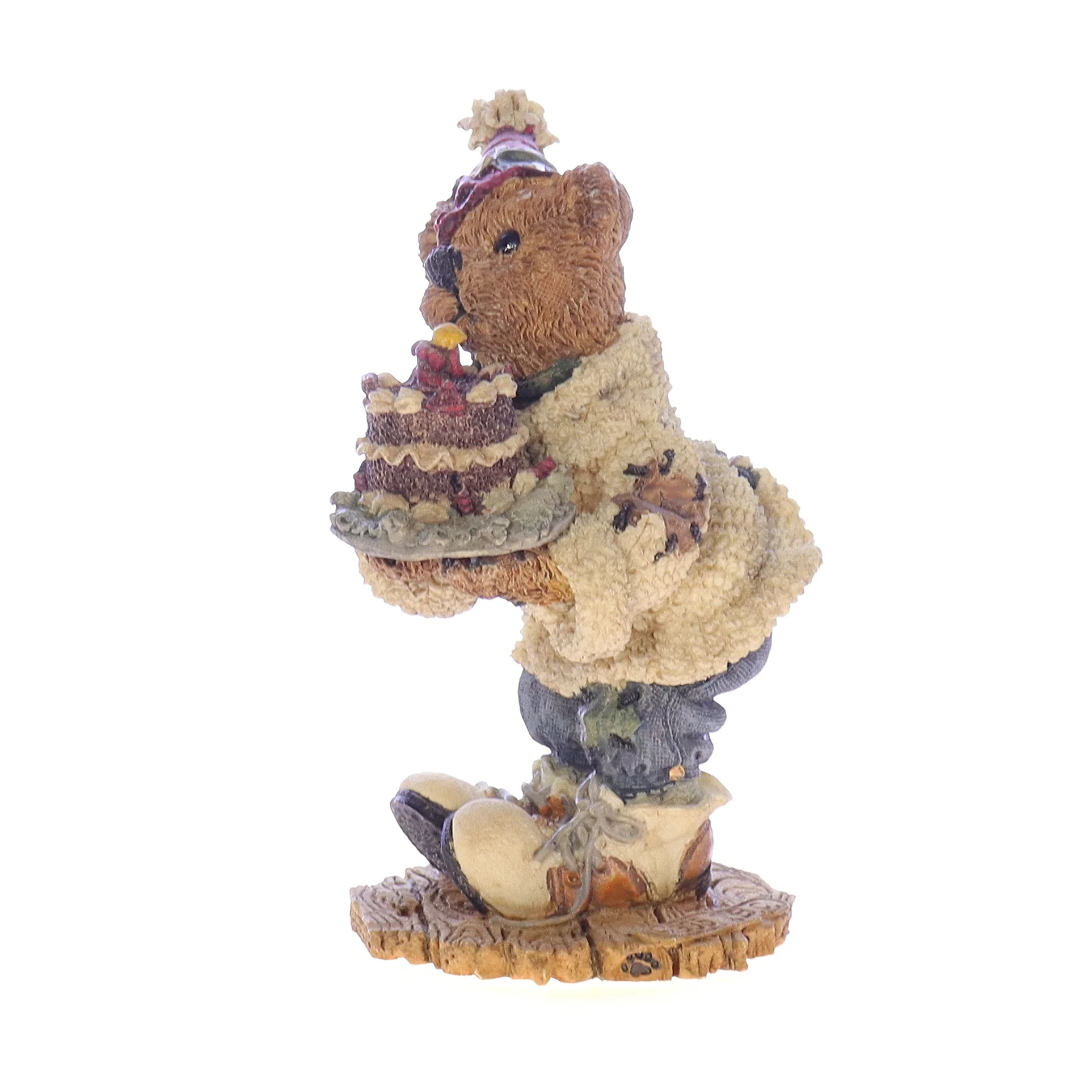 The Bearstone Collection Vintage Resin Birthday Figurine 2275 1995 4.5" - Image 2