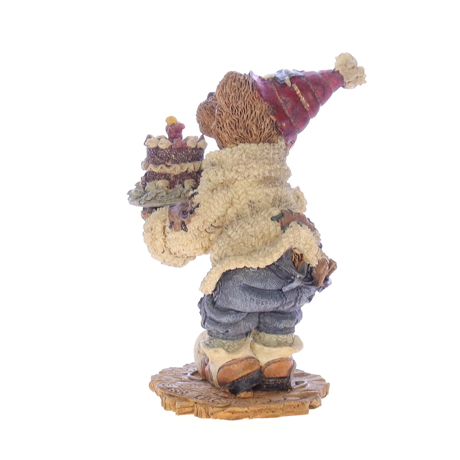 The Bearstone Collection Vintage Resin Birthday Figurine 2275 1995 4.5" - Image 4