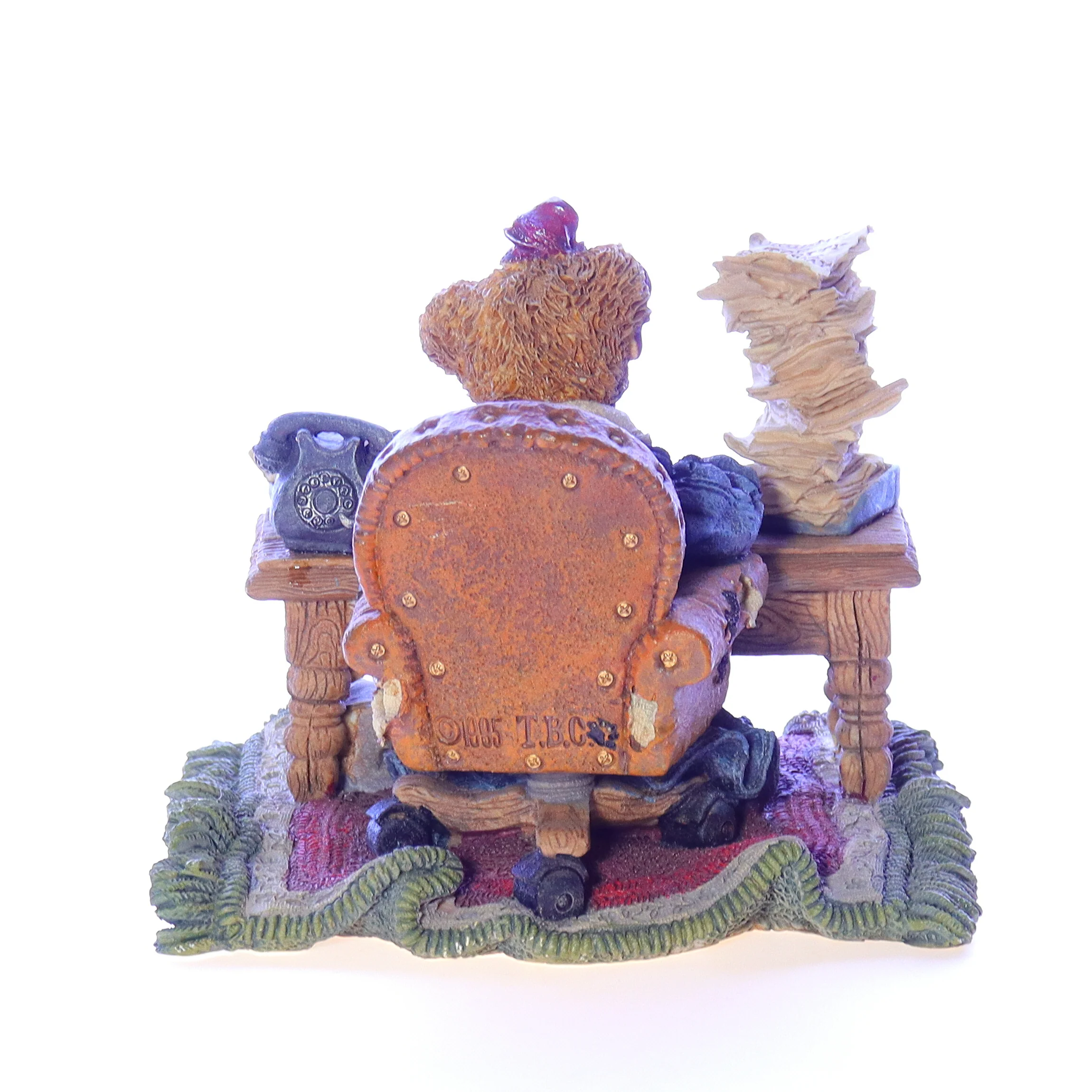 The Bearstone Collection Vintage Resin School Figurine 2276 1995 4.25" - Image 5