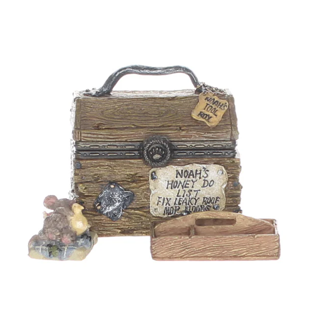 Boyds Bears Resin Figurine in Box Limited Edition 1E Noah's Ark 2434 1999 2.25" - Image 8