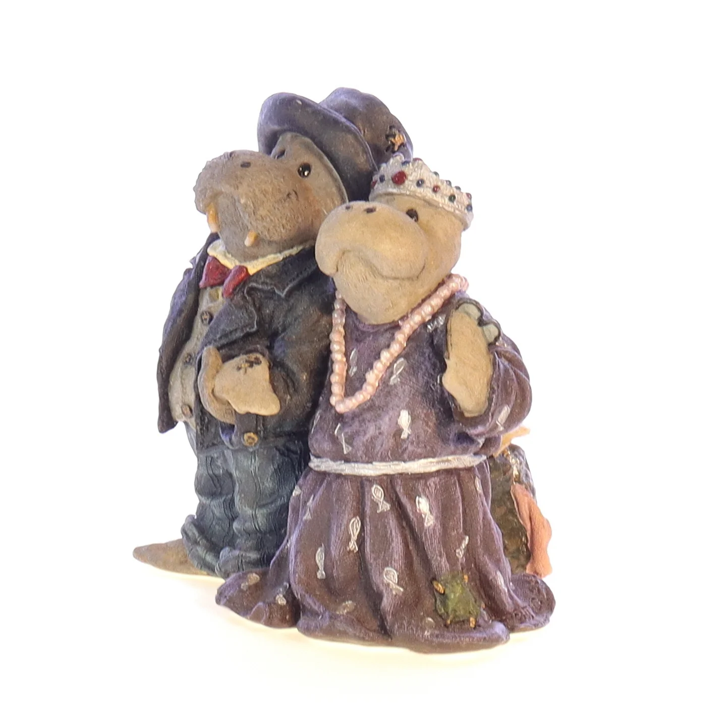 Boyds Bears Resin Figurine in Box 2443 Noah's Ark Series #4 2001 3" - Image 2