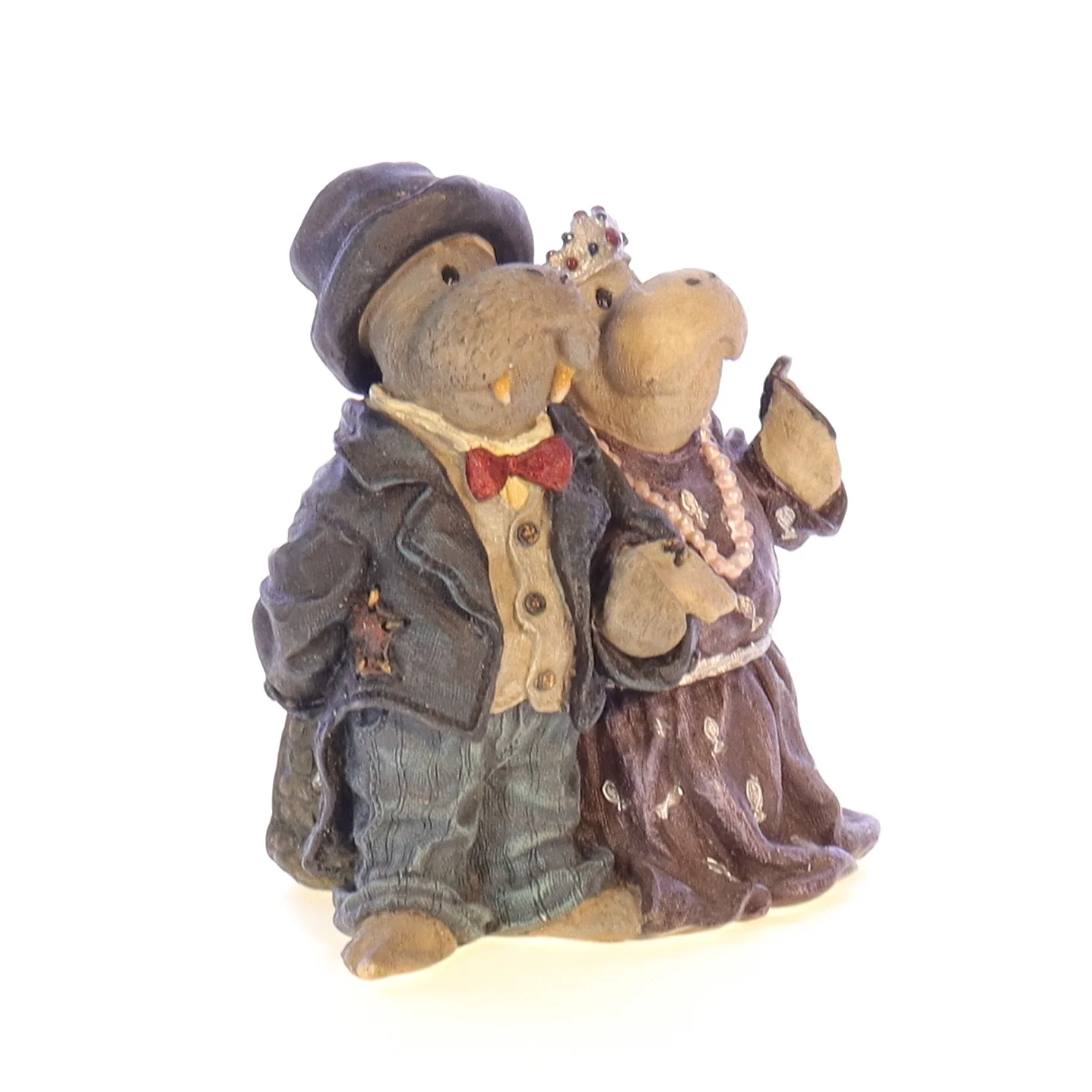 Boyds Bears Resin Figurine in Box 2443 Noah's Ark Series #4 2001 3" - Image 8