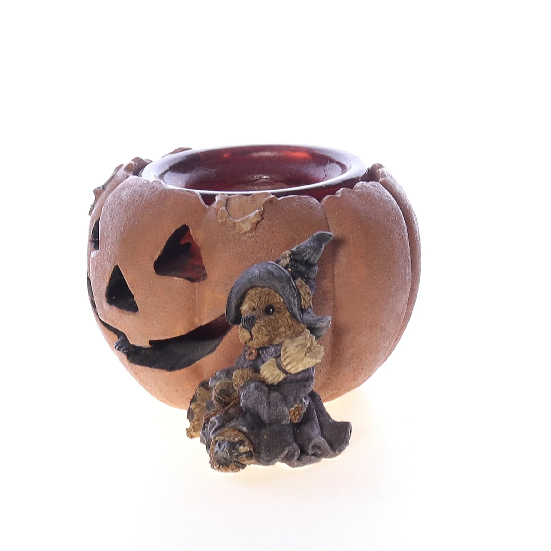 The Bearstone Collection Vintage Resin Halloween Candle 2770 1996 2.75" - Image 3