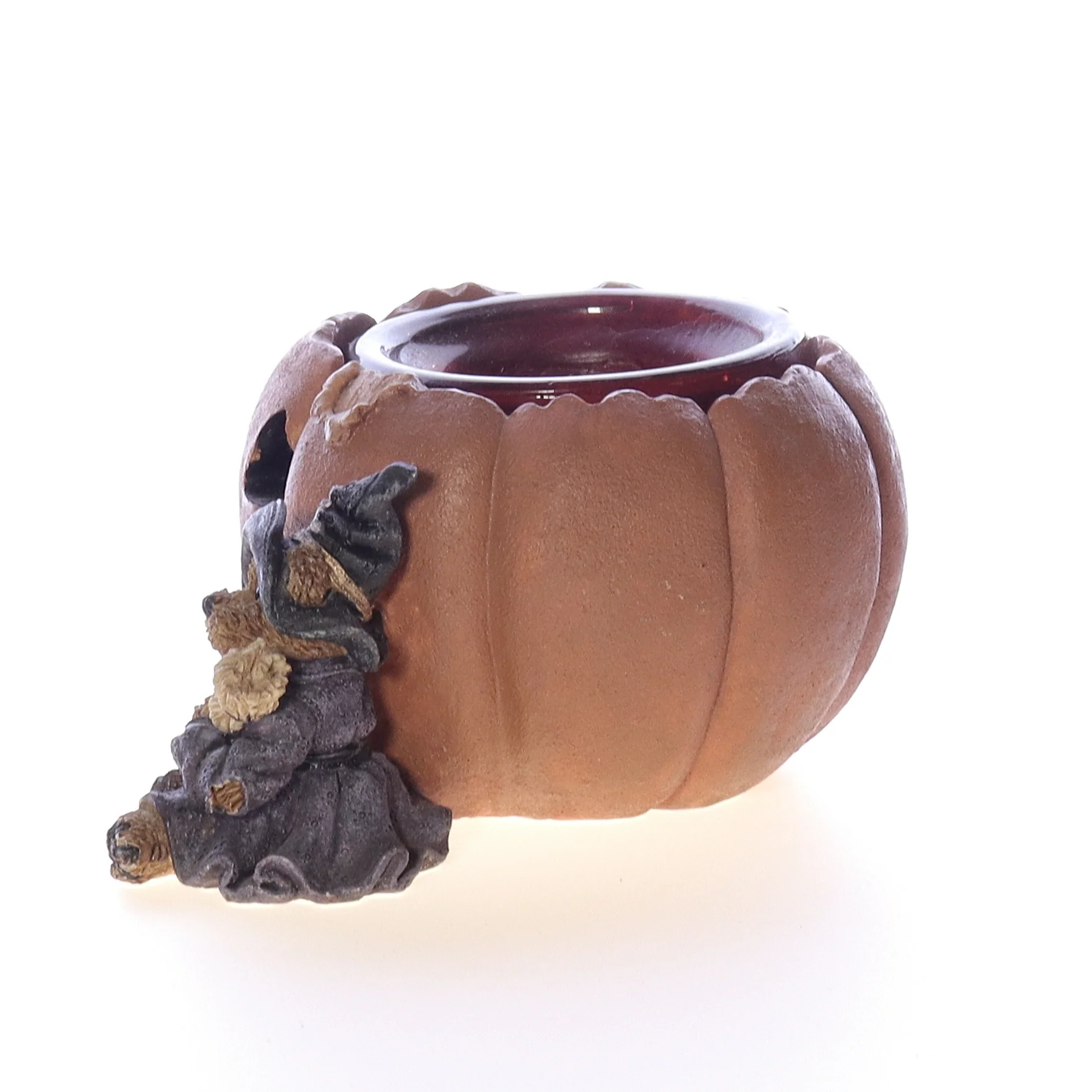 The Bearstone Collection Vintage Resin Halloween Candle 2770 1996 2.75" - Image 4