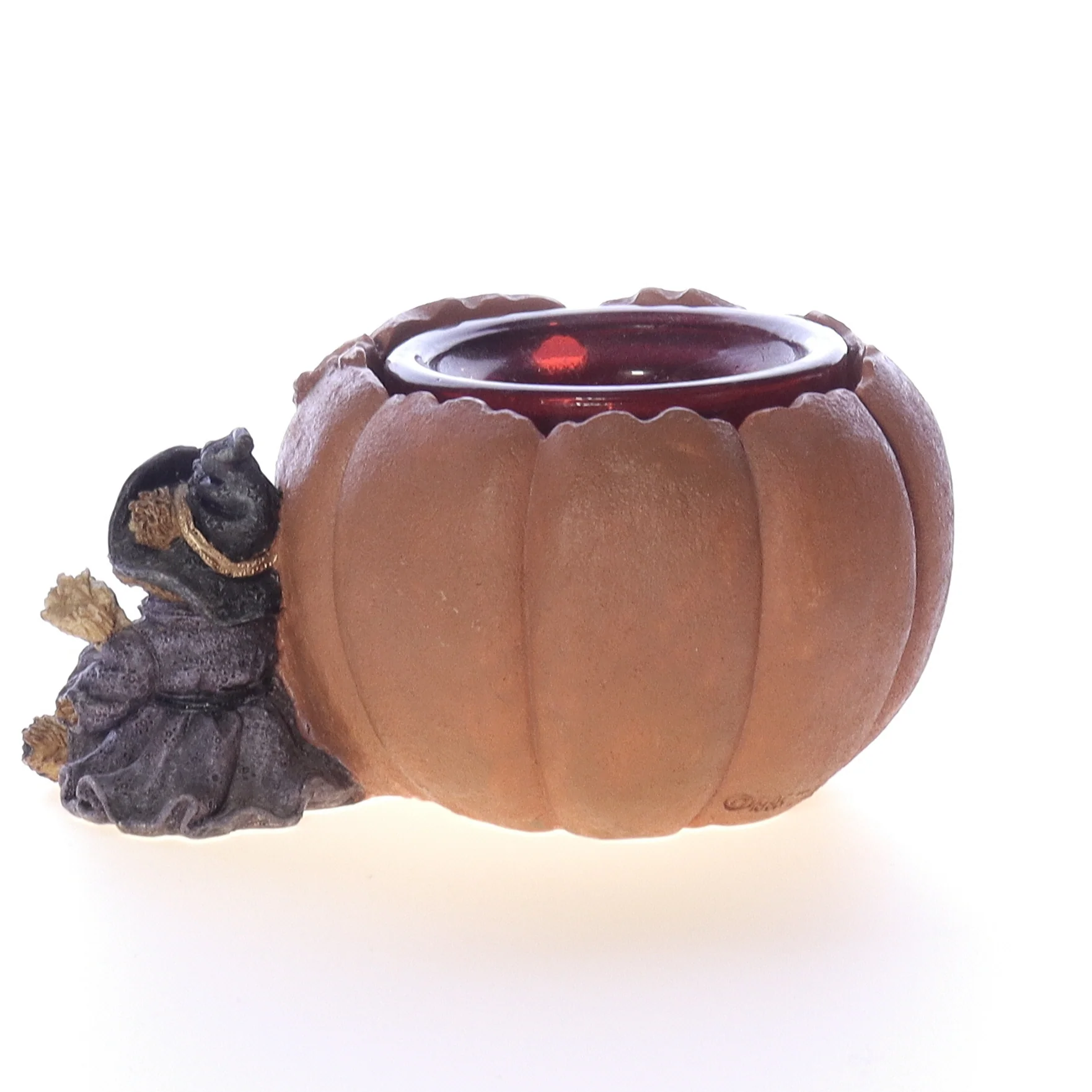 The Bearstone Collection Vintage Resin Halloween Candle 2770 1996 2.75" - Image 5