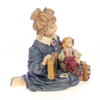 The Dollstone Collection Vintage Resin Teacher Figurine 3511 1996 3.25" - Image 8