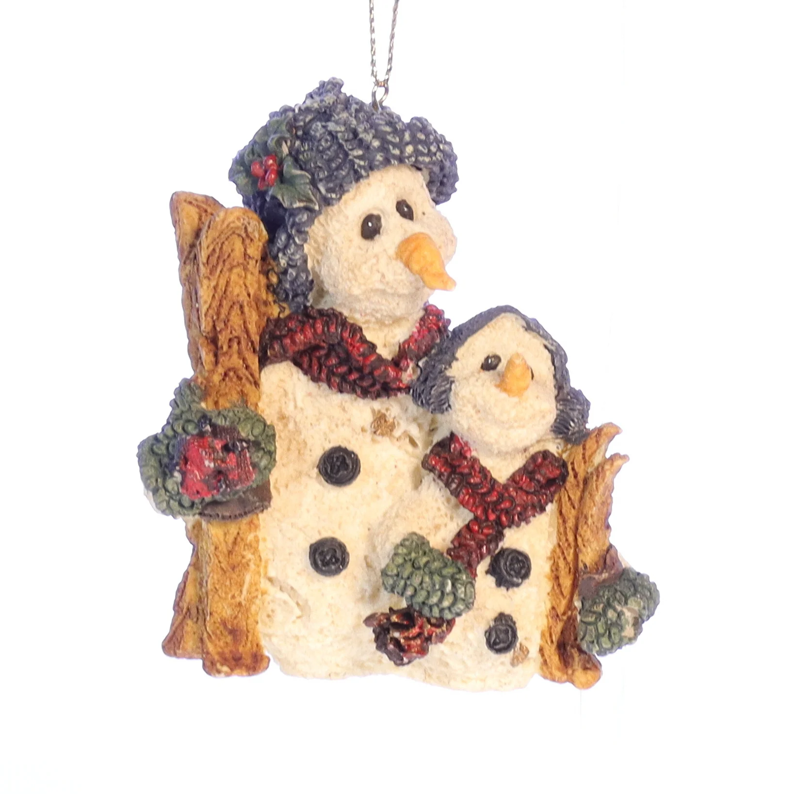 Boyds Bears Resin Ornament in Box Christmas 2560 Olaf ... Let It Snow 1994 3"