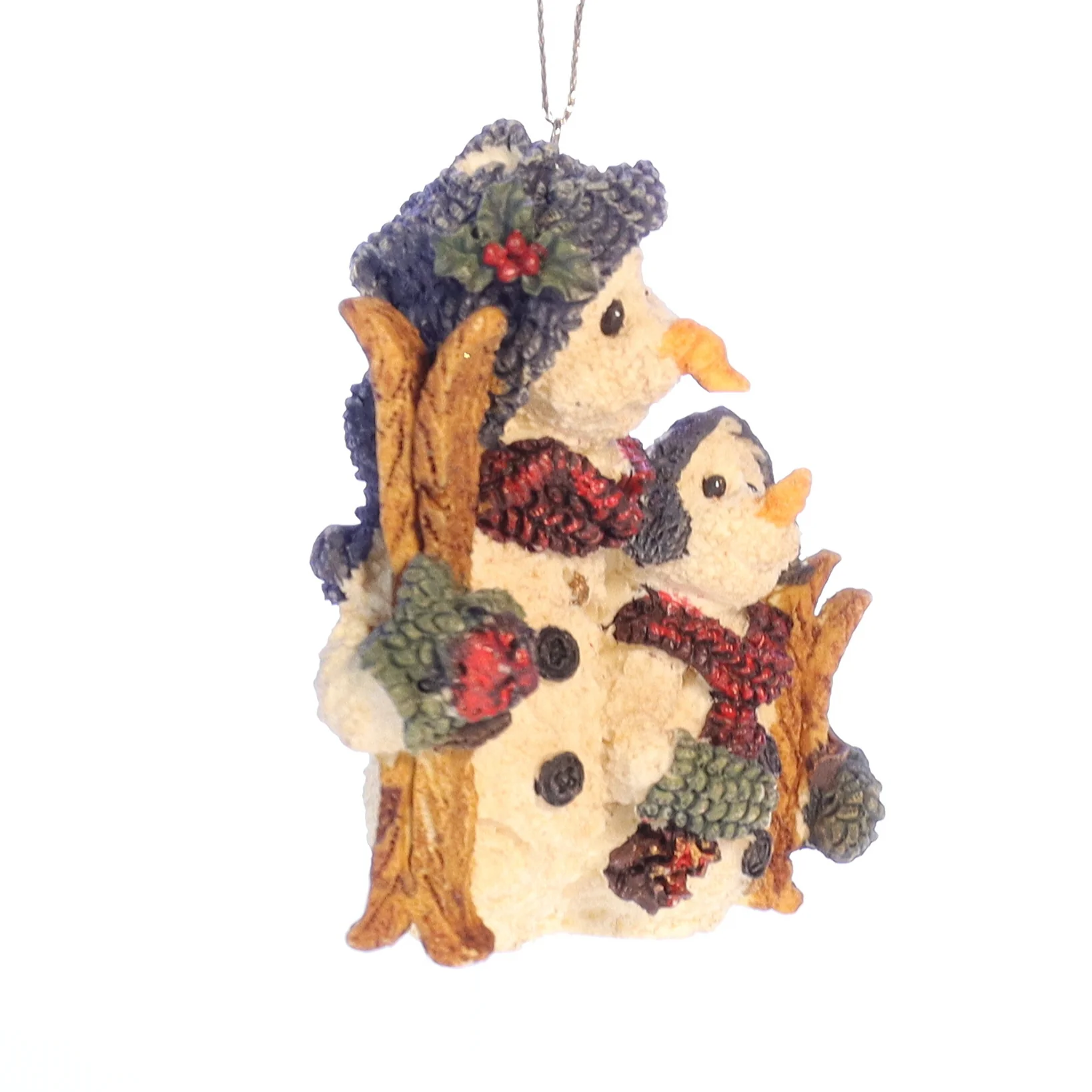 Boyds Bears Resin Ornament in Box Christmas 2560 Olaf ... Let It Snow 1994 3" - Image 8