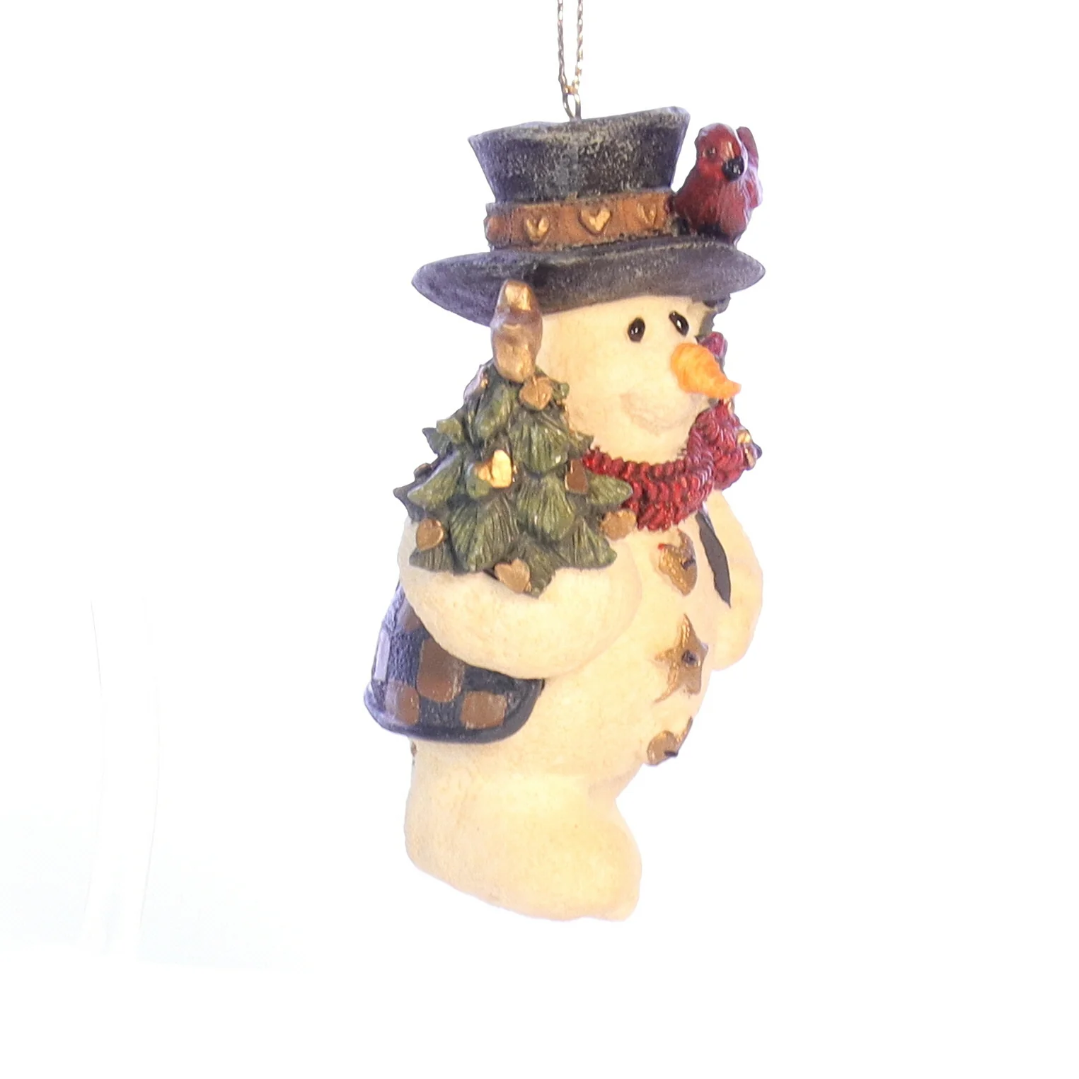 Boyds Bears Resin Ornament in Box Christmas 2563 Jingles with Tree 1994 3.5" - Image 8