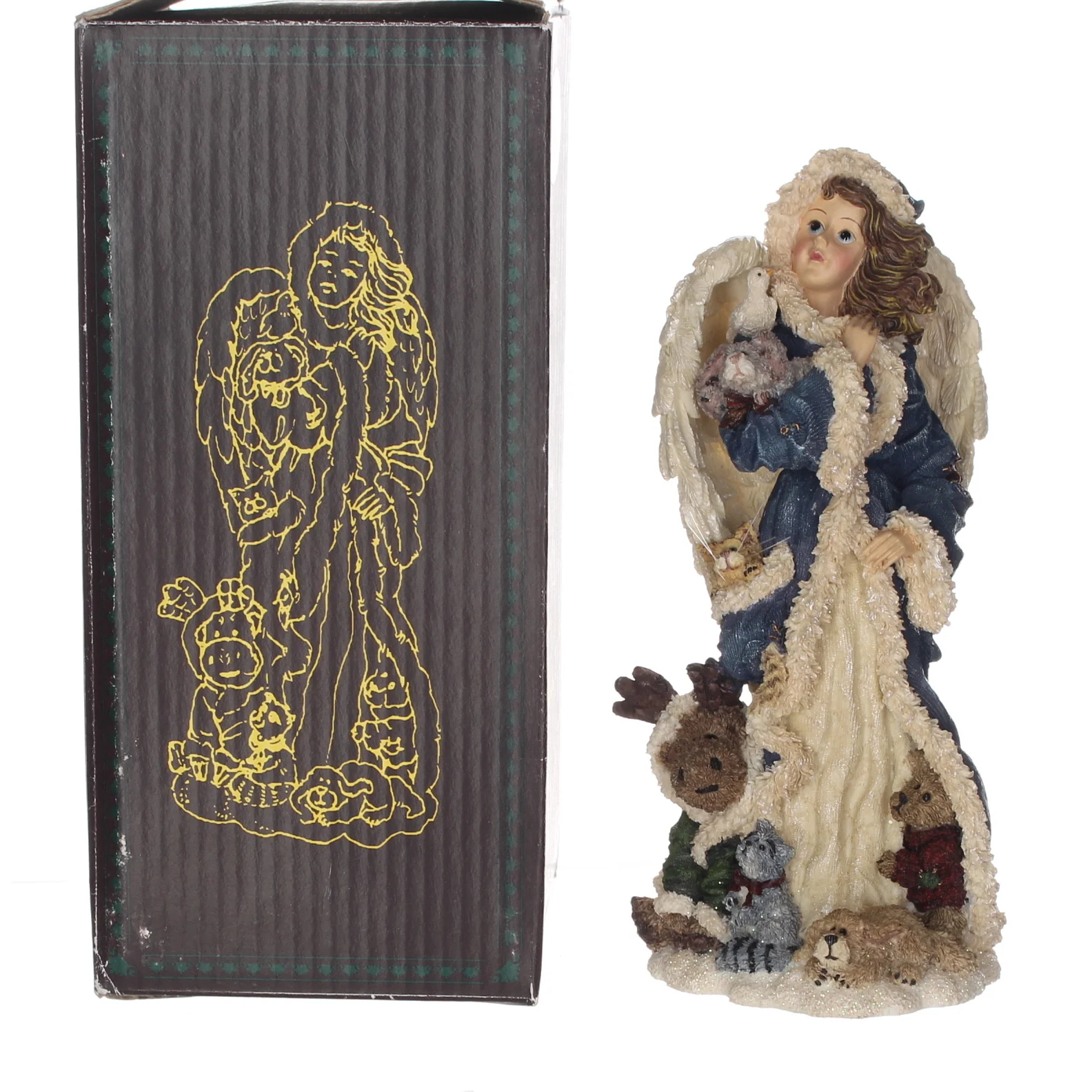 Boyds Bears Resin Figurine in Box Limited Edition Christmas 28214 2000 7.5" - Image 9