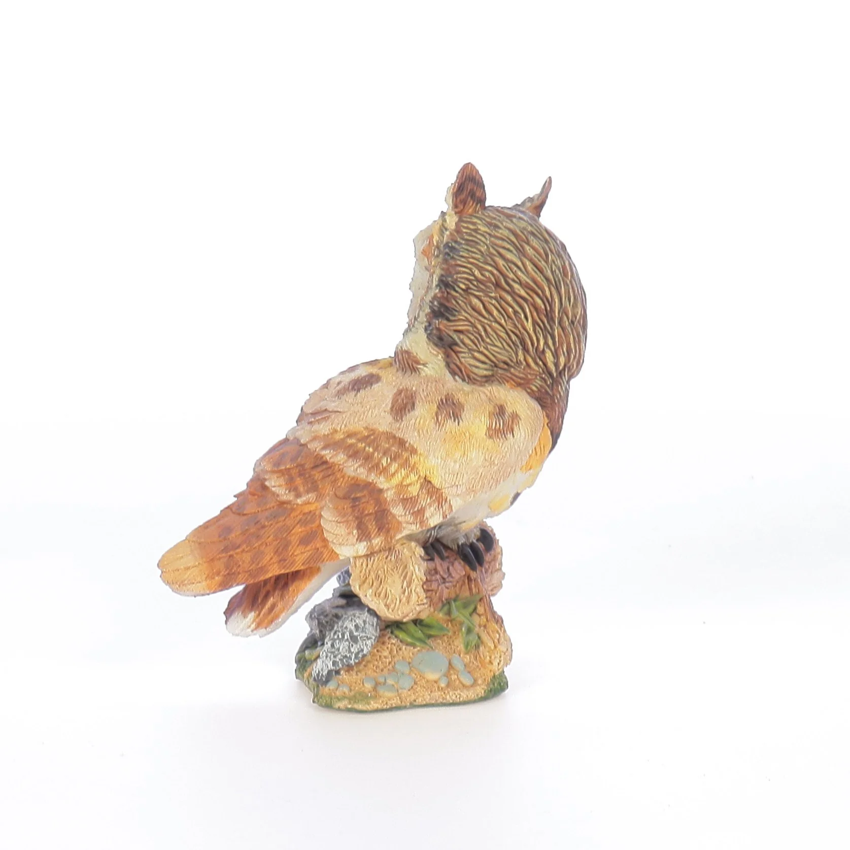The Franklin Mint Vintage Resin Figurine Long Eared Owl - Image 4