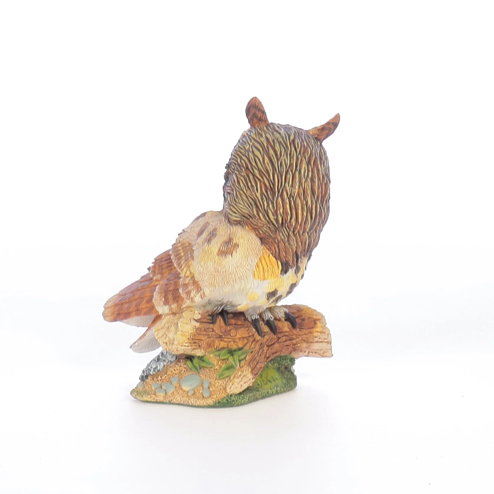 The Franklin Mint Vintage Resin Figurine Long Eared Owl - Image 5