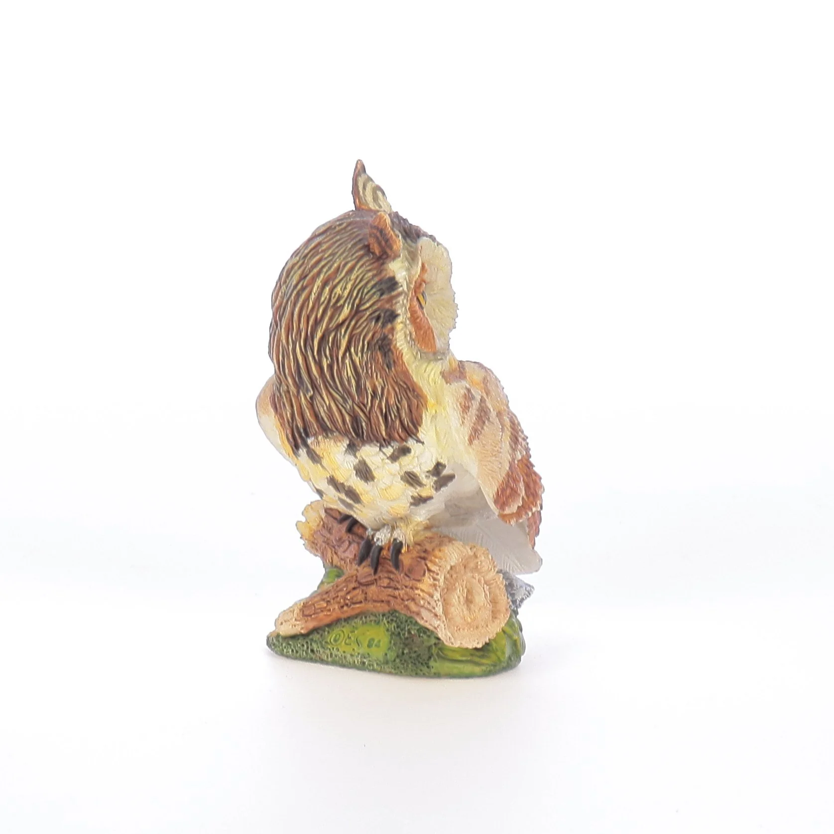 The Franklin Mint Vintage Resin Figurine Long Eared Owl - Image 7