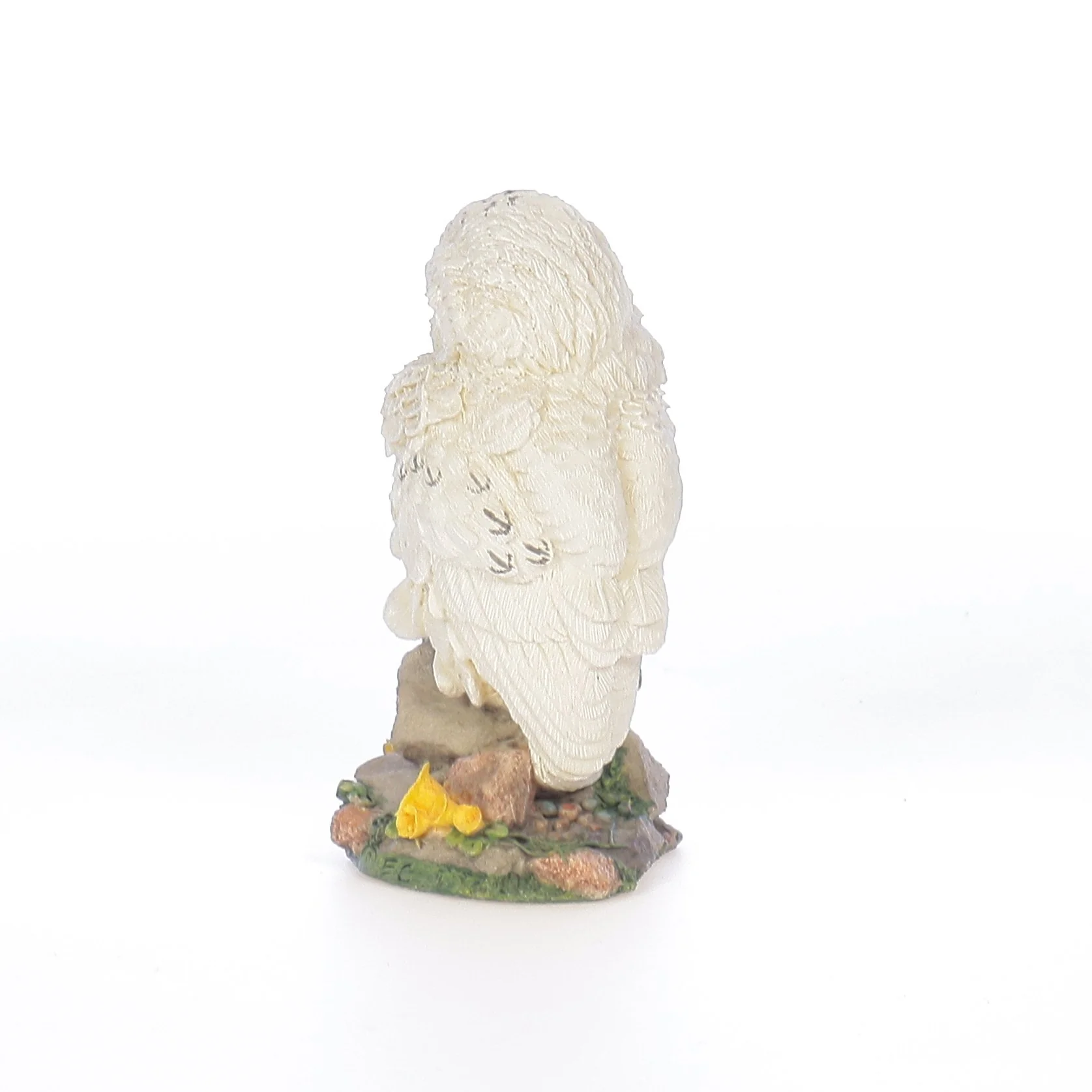 The Franklin Mint Vintage  Resin Figurine Snowy Owl - Image 4