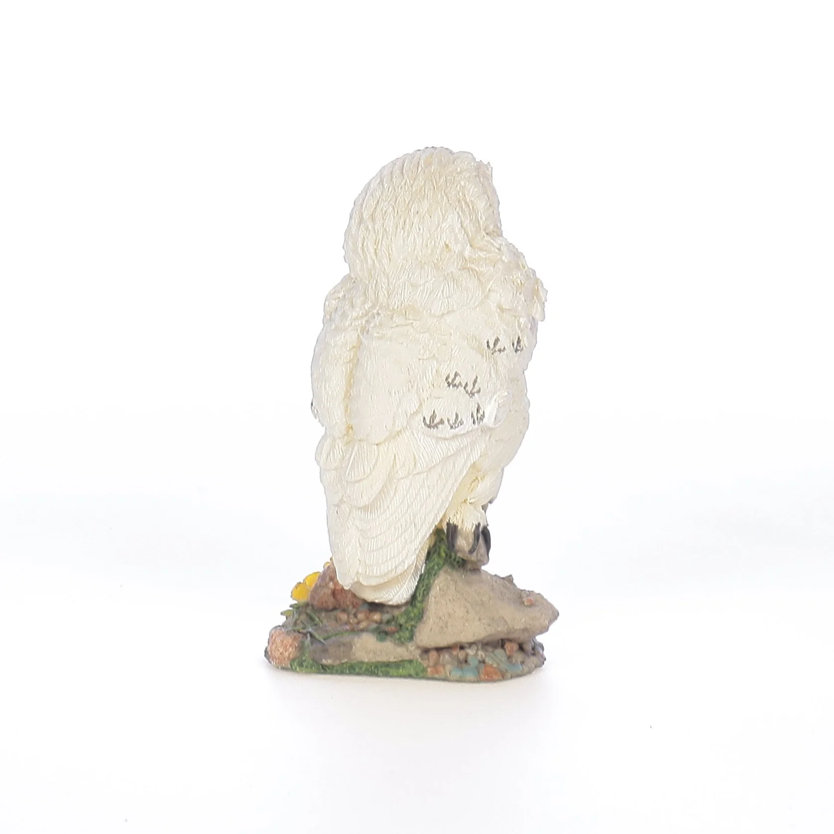 The Franklin Mint Vintage  Resin Figurine Snowy Owl - Image 6