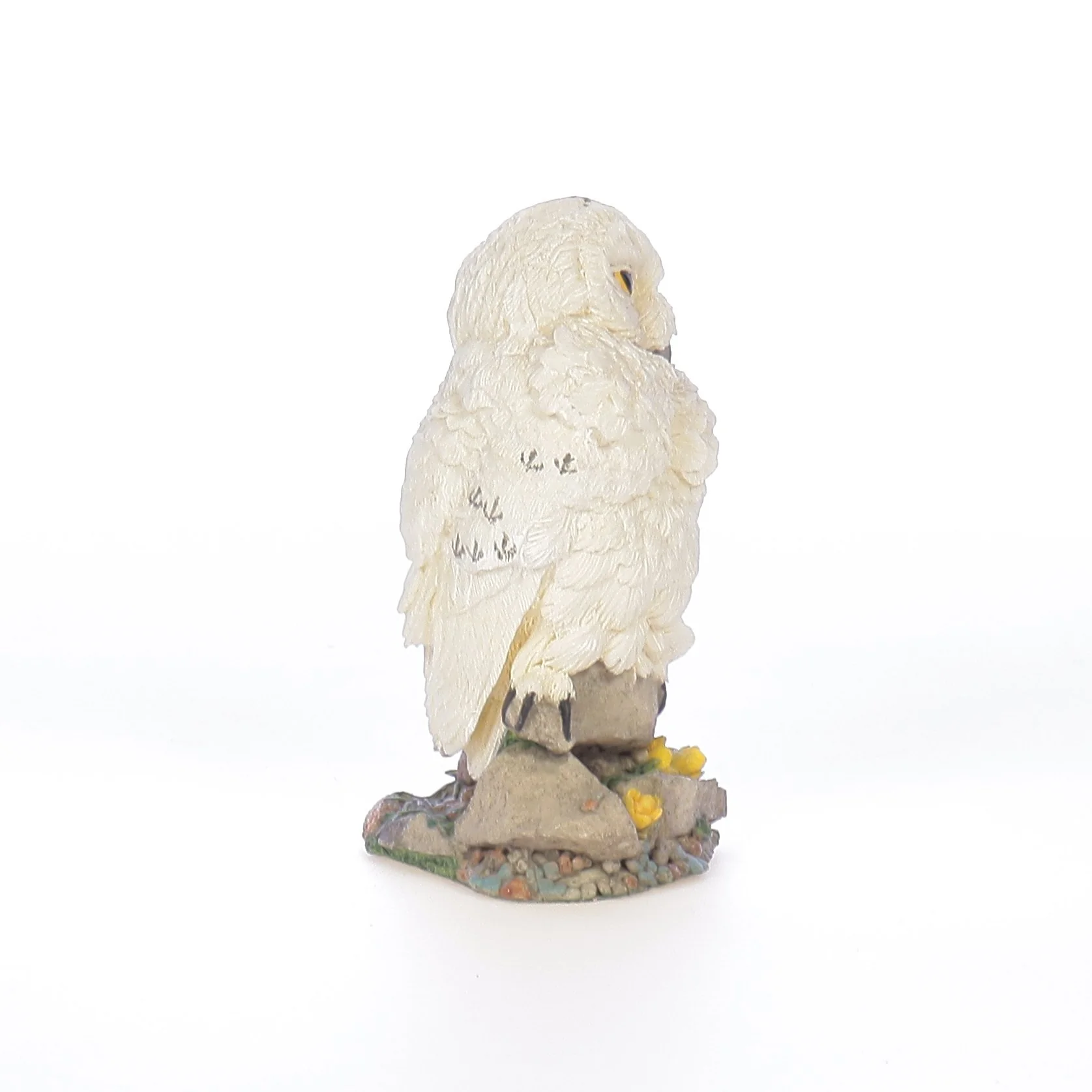 The Franklin Mint Vintage  Resin Figurine Snowy Owl - Image 7