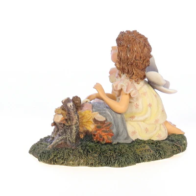The Wee Folkstone Collection Vintage Resin Fall 1E Figurine 36008 2000 3" - Image 4