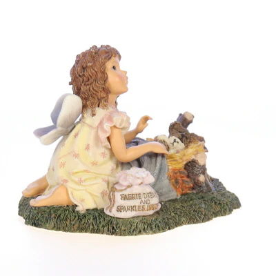 The Wee Folkstone Collection Vintage Resin Fall 1E Figurine 36008 2000 3" - Image 8