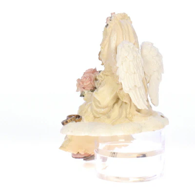 The Wee Folkstone Collection Vintage Resin Wedding Figurine 36103 1988 4" - Image 4