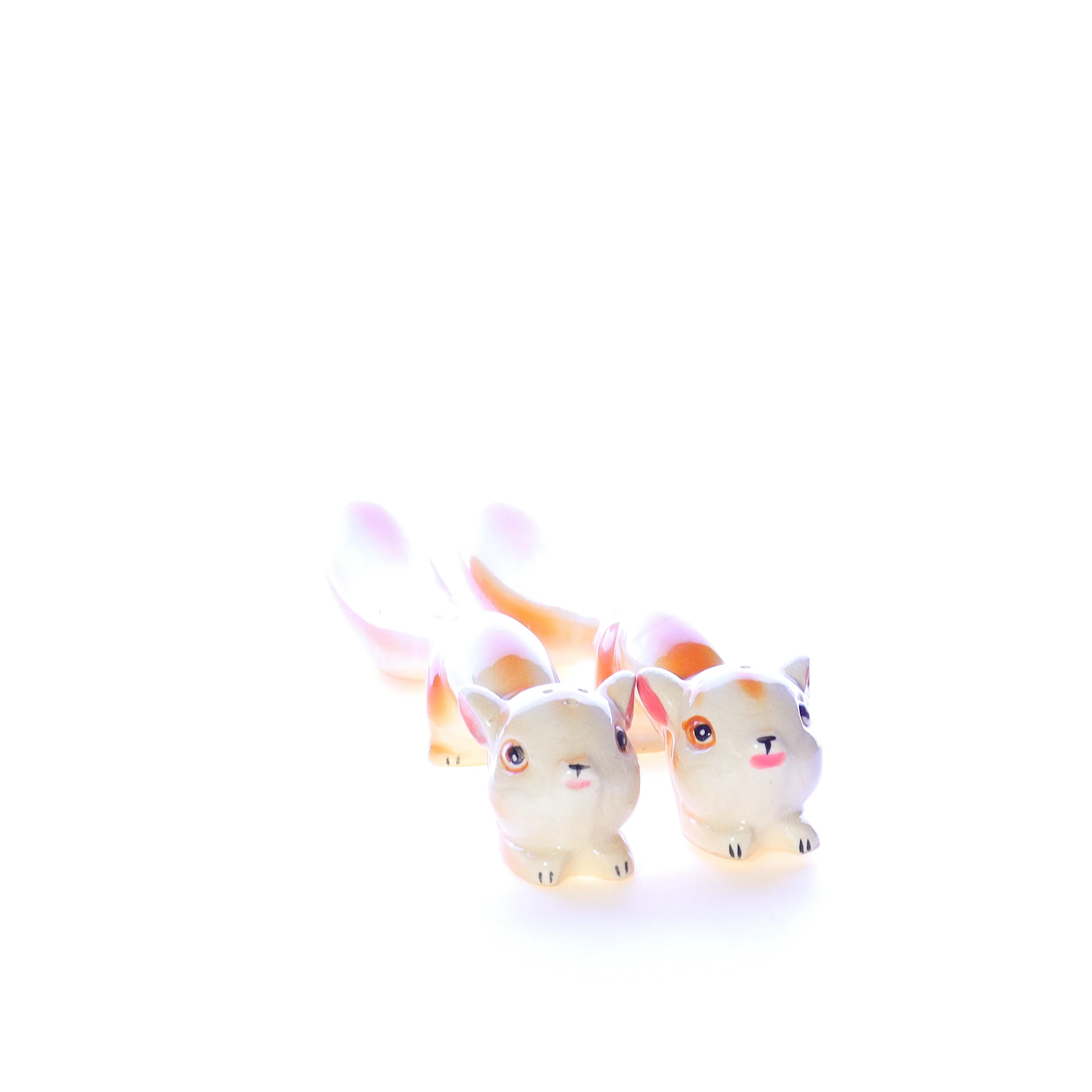 Vintage Exclusive BP Japan Salt and Pepper Shaker Squirrels 10" - Image 2