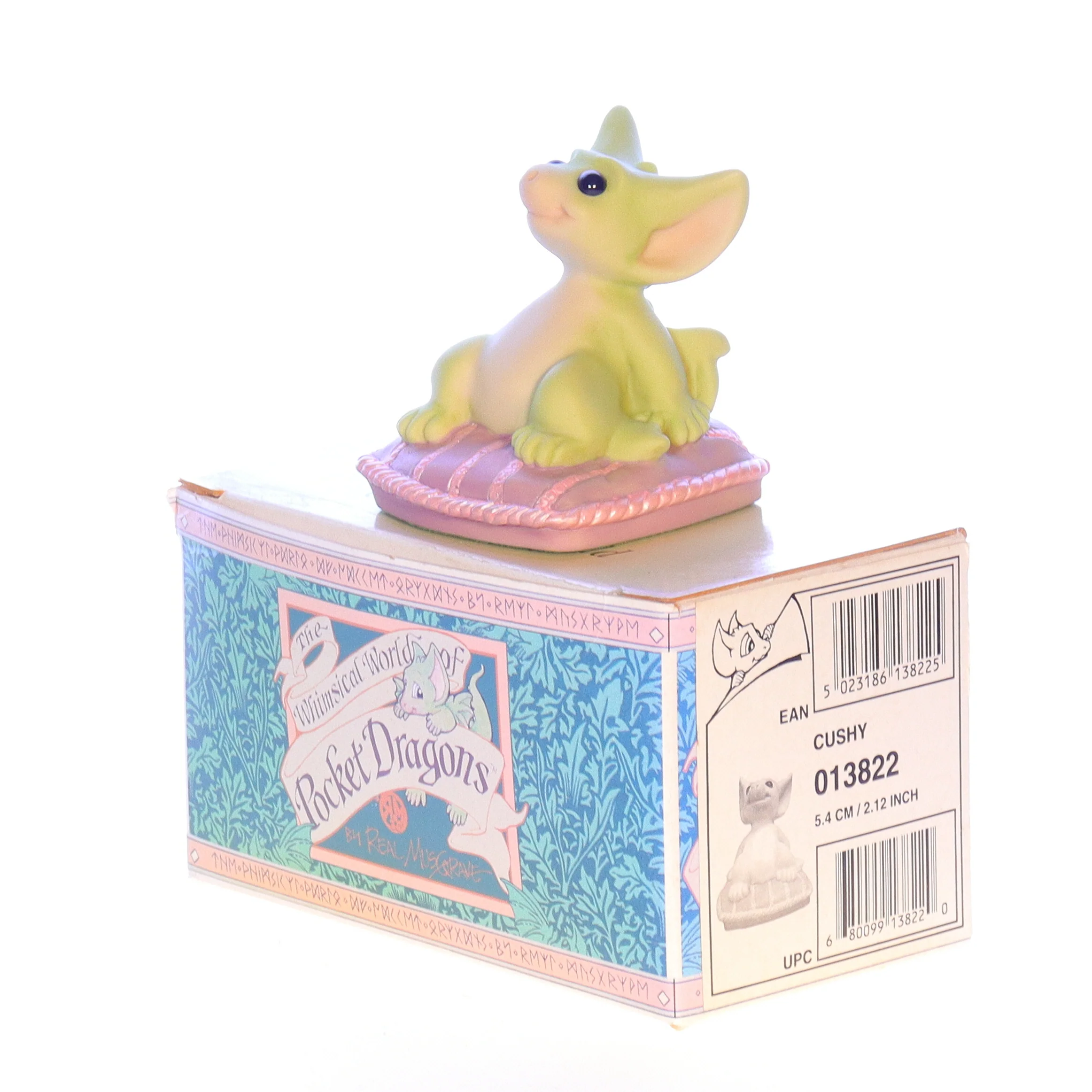 Whimsical World of Pocket Dragons Vintage Resin Fantasy Figurine 013822 Cushy - Image 2