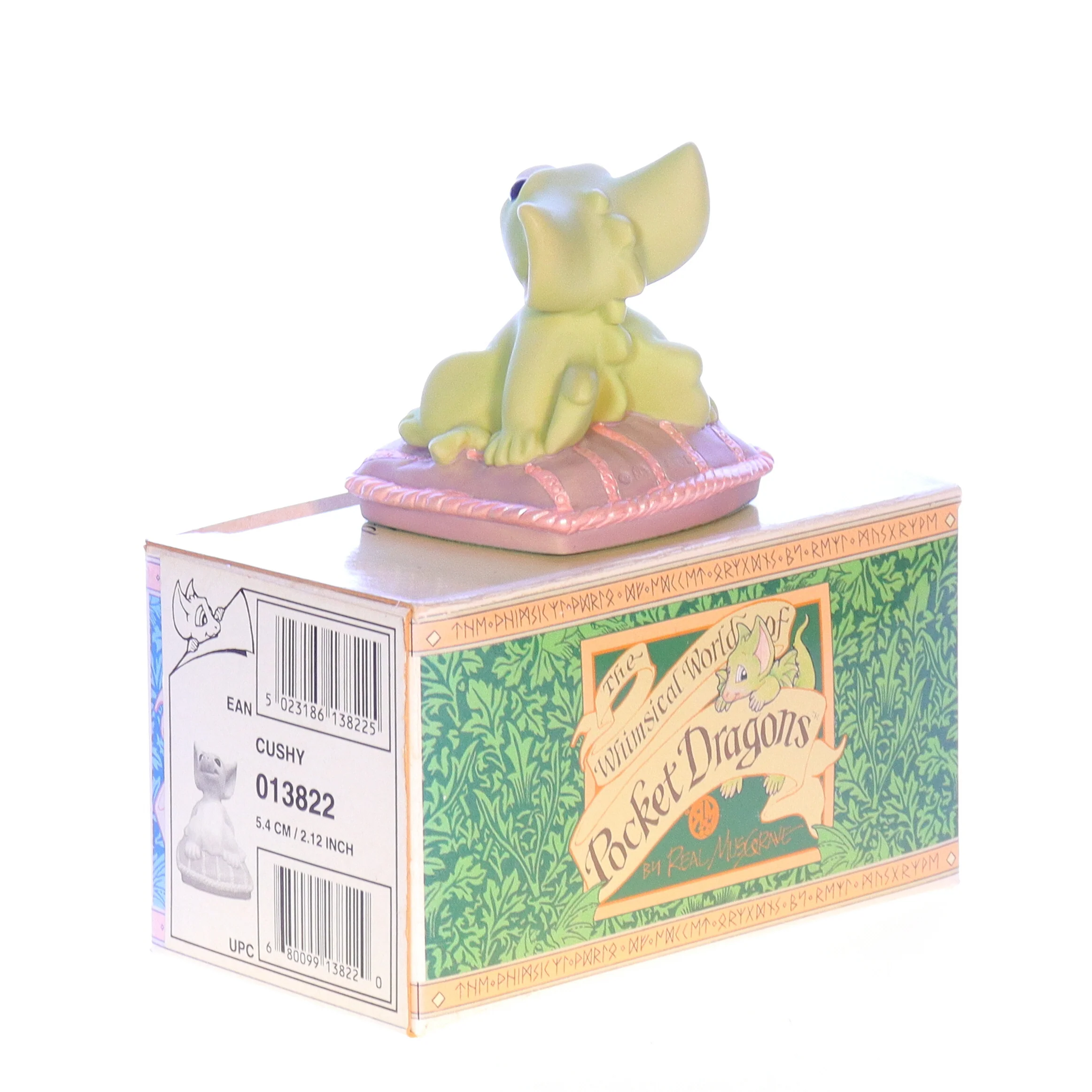 Whimsical World of Pocket Dragons Vintage Resin Fantasy Figurine 013822 Cushy - Image 4