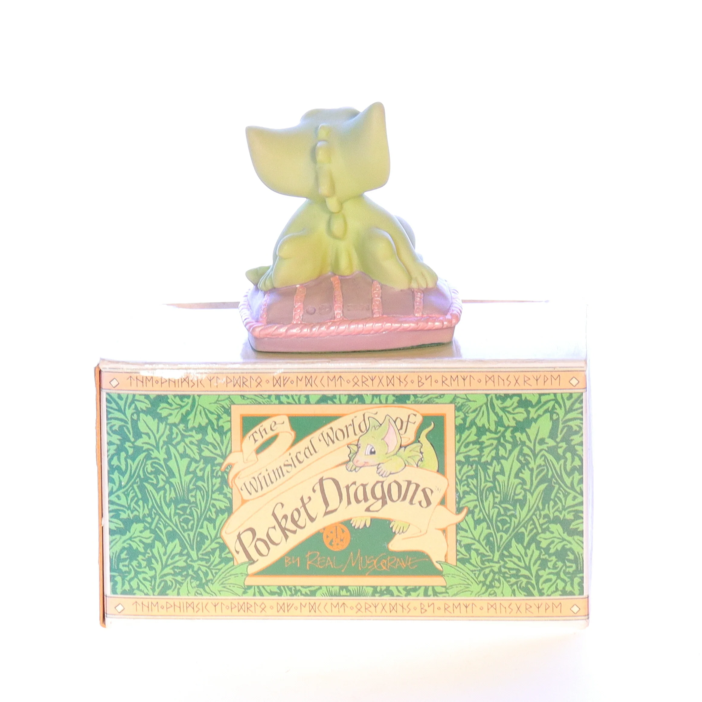 Whimsical World of Pocket Dragons Vintage Resin Fantasy Figurine 013822 Cushy - Image 5